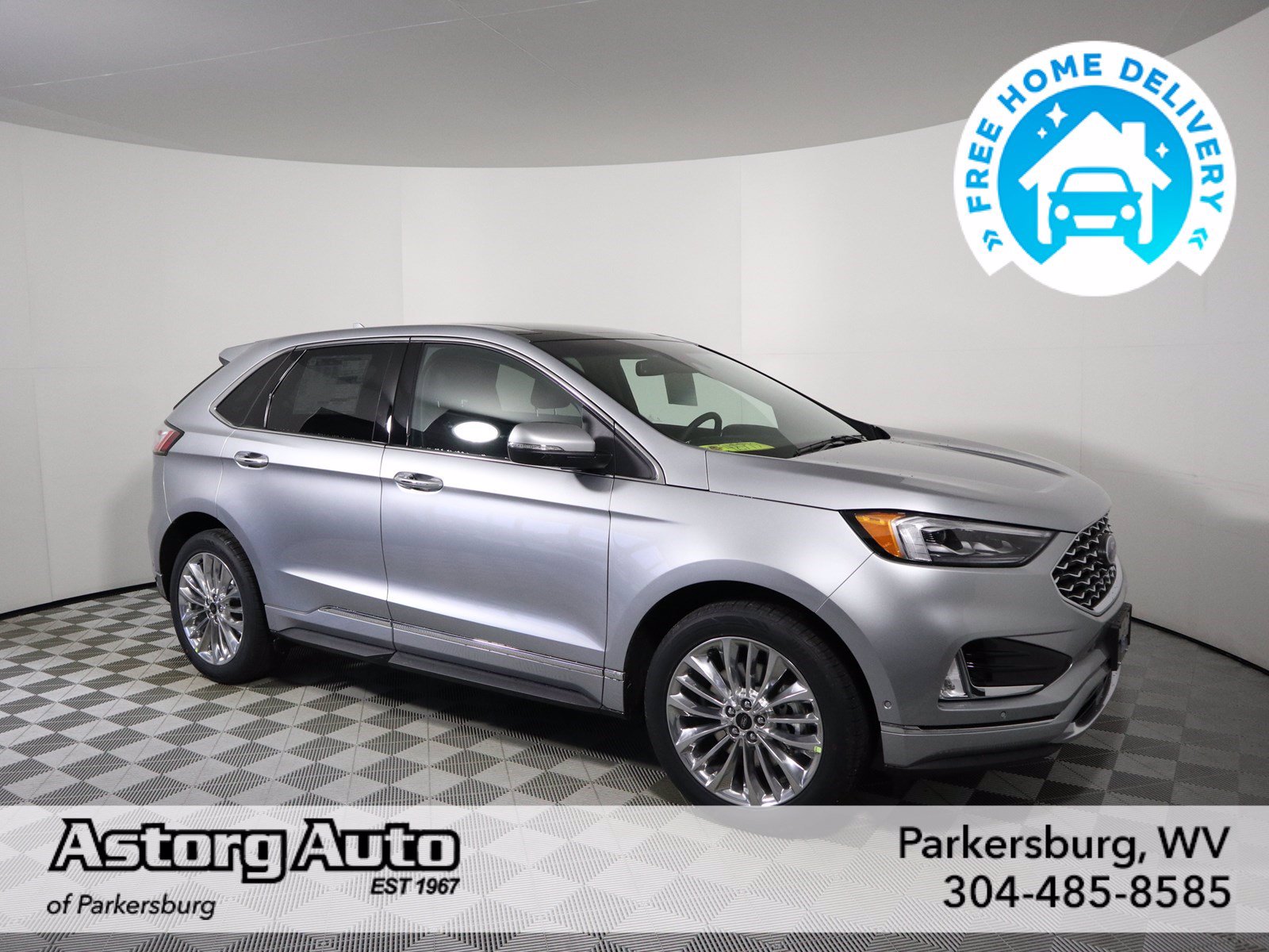 New 2020 Ford Edge Titanium Sport Utility in Parkersburg # ...